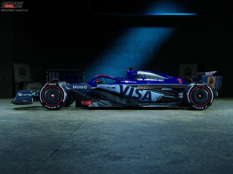 Racing-Bulls-Sonderdesign für Singapur 2024