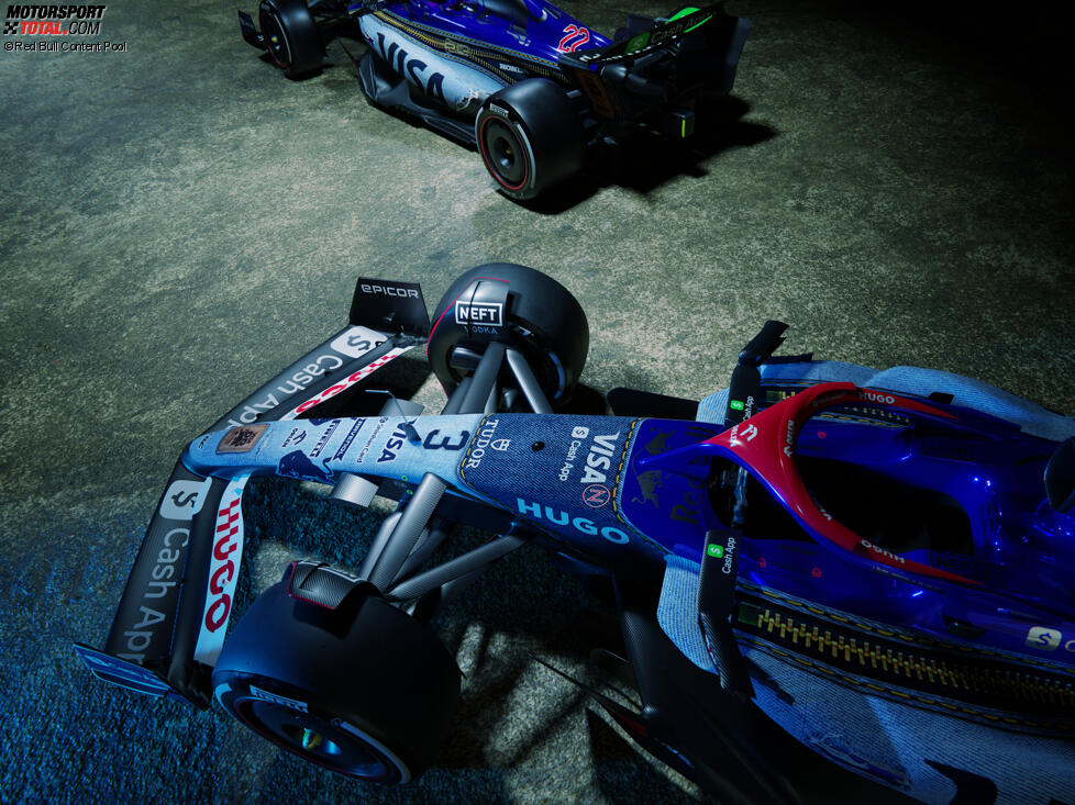 Racing-Bulls-Sonderdesign für Singapur 2024