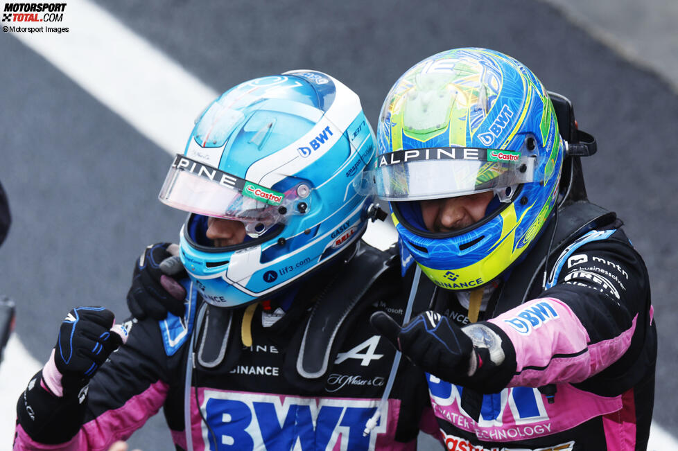 Esteban Ocon (Alpine) und Pierre Gasly (Alpine) 