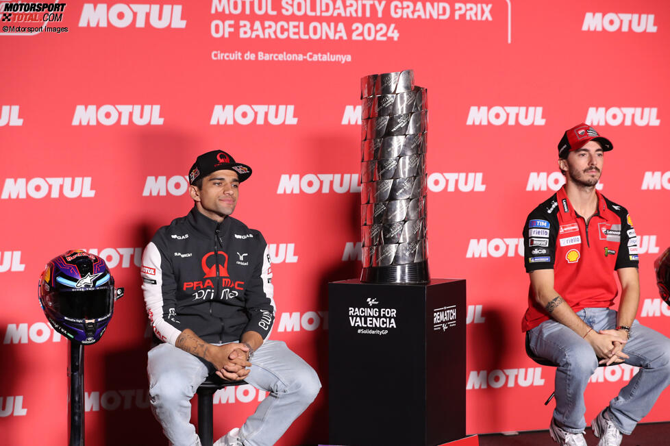 Jorge Martin (Pramac) und Francesco Bagnaia (Ducati) 