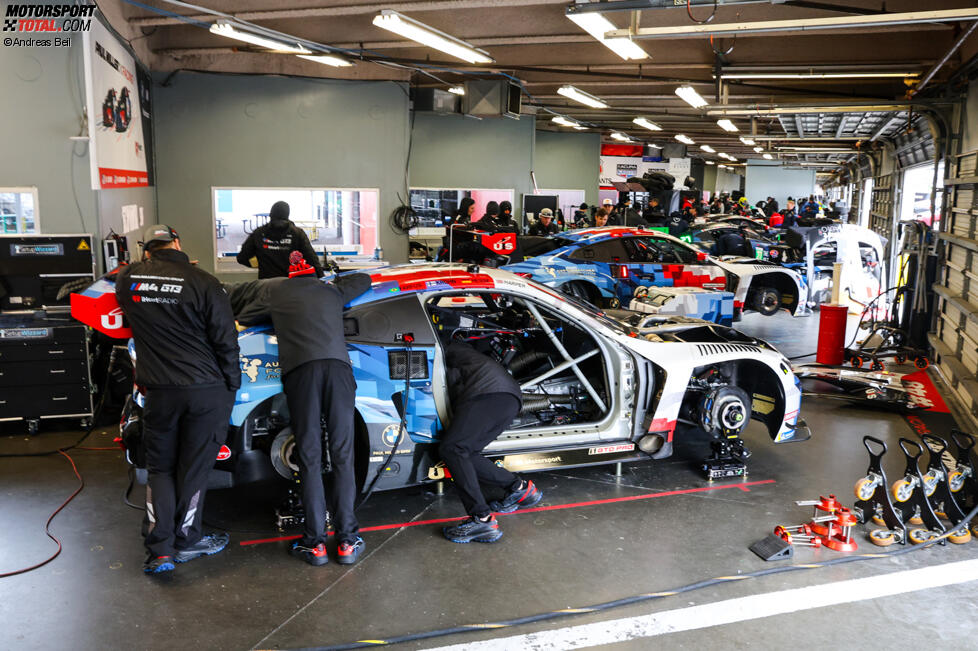 Dan Harper, Max Hesse, Jesse Krohn und Augusto Farfus 