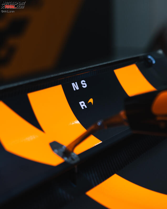 Detailaufnahme des McLaren MCL39 
