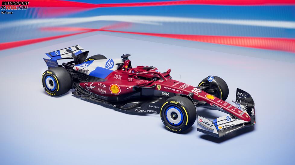 Das Sonderdesign von Ferrari für Miami