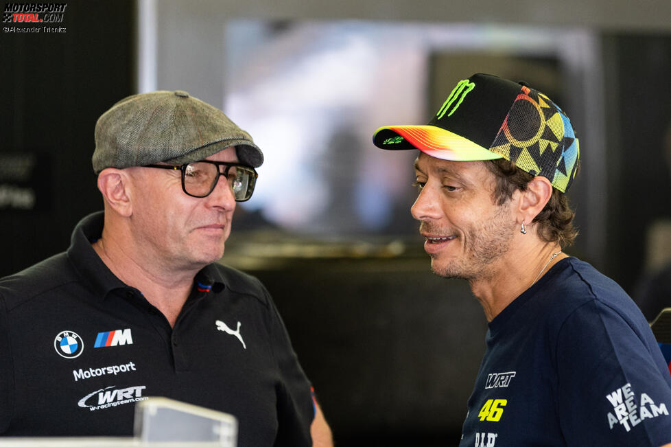 Vincent Vosse und Valentino Rossi