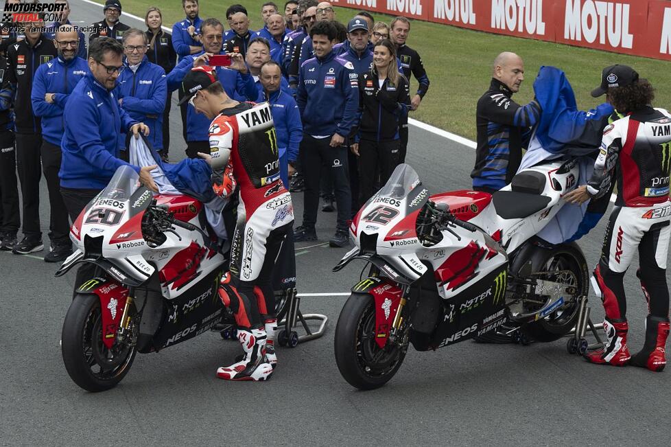 Fabio Quartararo und Alex Rins (Yamaha) 