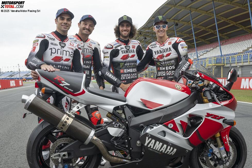 Miguel Oliveira, Jack Miller, Alex Rins und Fabio Quartararo 