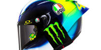 Galerie: MotoGP 2021: Valentino Rossis neues Helmdesign