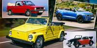 Fotostrecke: Vom Käfer zum T-Roc: Die Geschichte der Cabriolets bei VW
