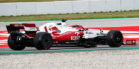 Fotostrecke: Alfa-Romeo-Test in Barcelona: Die Radkappen sind wieder da