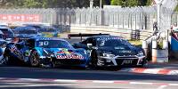 Fotostrecke: DTM-Finale 2021: Kelvin van der Linde rammt Titelrivale Liam Lawson