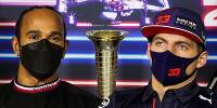 Fotostrecke: Hamilton vs. Verstappen: Wem die Fahrerkollegen die Daumen drücken