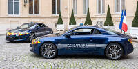 Fotostrecke: Die Alpine A110 als Polizeiauto in Frankreich