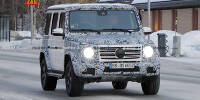 Fotostrecke: Erlkönigbilder des Facelift für die Mercedes G-Klasse