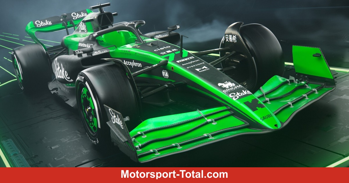 Fotos Formel1Autos 2024 Sauber C44 Foto 16/42
