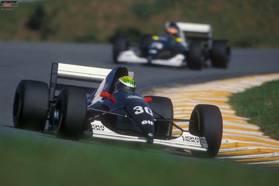 Premiere in der Formel 1: J.J. Lehto und Karl Wendlinger bestreiten 1993 die erste Saison.