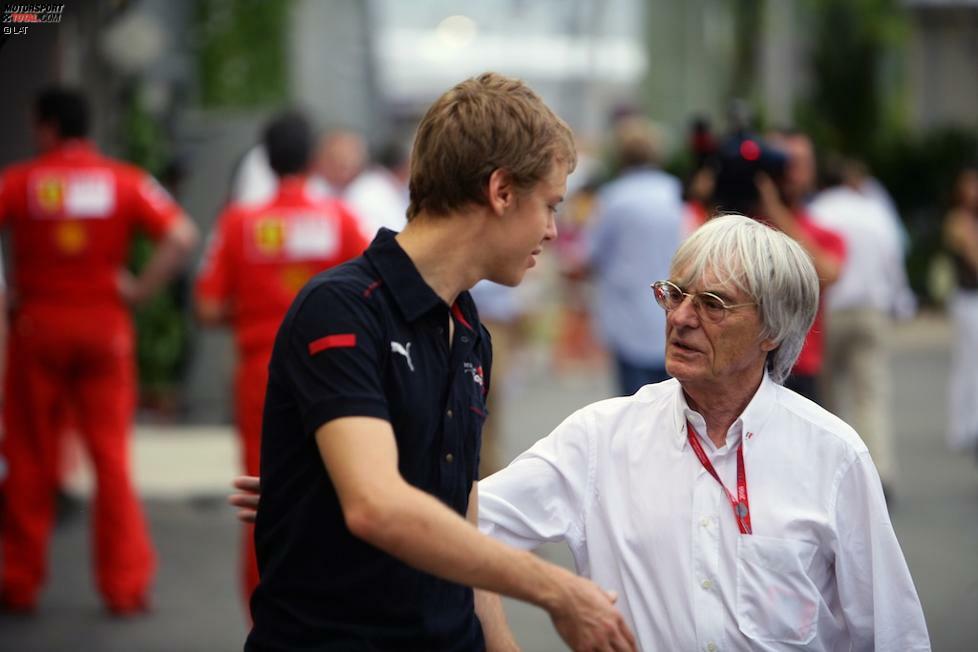 Ecclestones zweite Familie sind seine Fahrer, von denen ihm einige sehr ans Herz gewachsen sind.