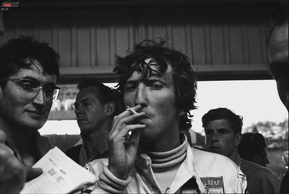 Sein Manager-Schützling und Freund Jochen Rindt 1970. Etwas später war der Österreicher tot. Einige Wochen zuvor hatte Ecclestone Rindt nach dem tödlichen Unfall von Piers Courage noch gesagt: 