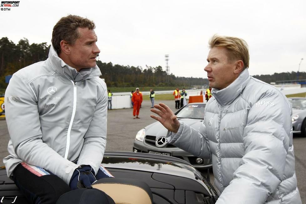 Langjährige Weggefährten: David Coulthard und Mika Häkkinen