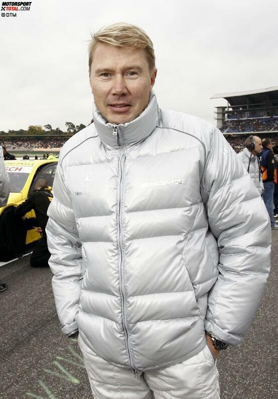 Mika Häkkinen kam auch mal wieder auf einen Besuch in seiner alten Serie vorbei...