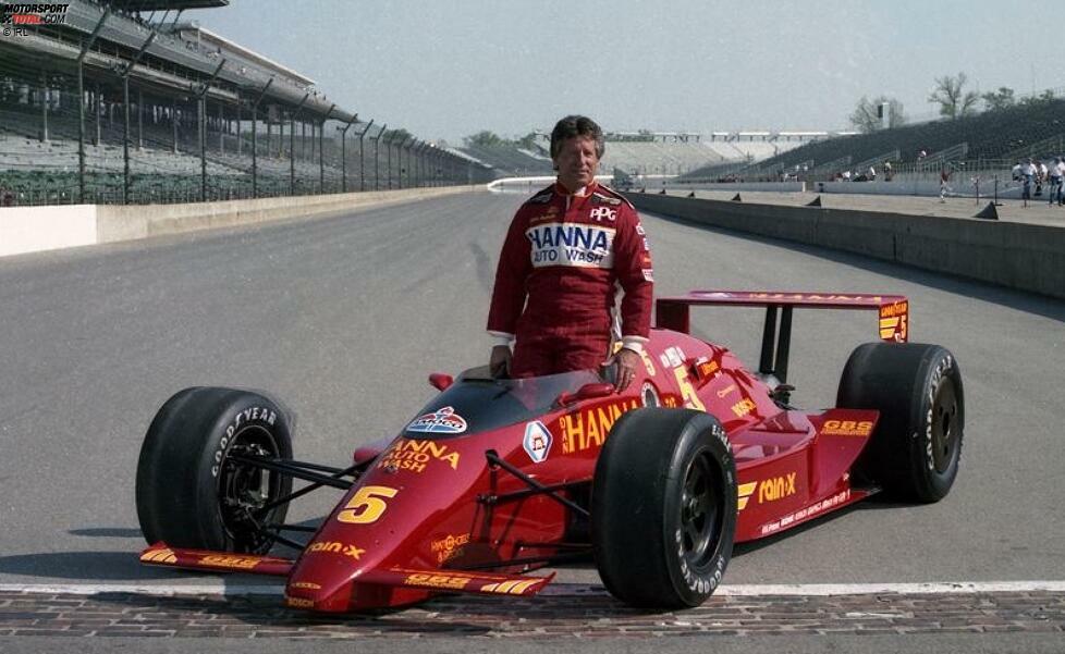 1987 war Mario Andretti bereits 47 Jahre alt, was ihn aber nicht an der Pole-Postion hinderte. Es war seine dritte und letzte Indy-Pole in insgesamt 29 Teilnahmen.