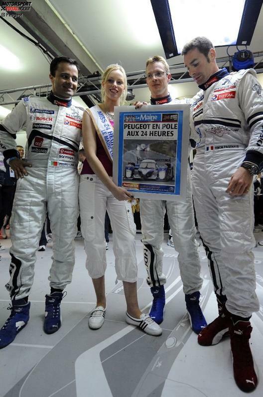 Die Le-Mans-Woche fängt gut an. Der 908 hat über den vergangenen Winter noch einmal erheblich zulegen können. Lokalheld Sébastien Bourdais fährt den Wagen auf die Pole-Position.