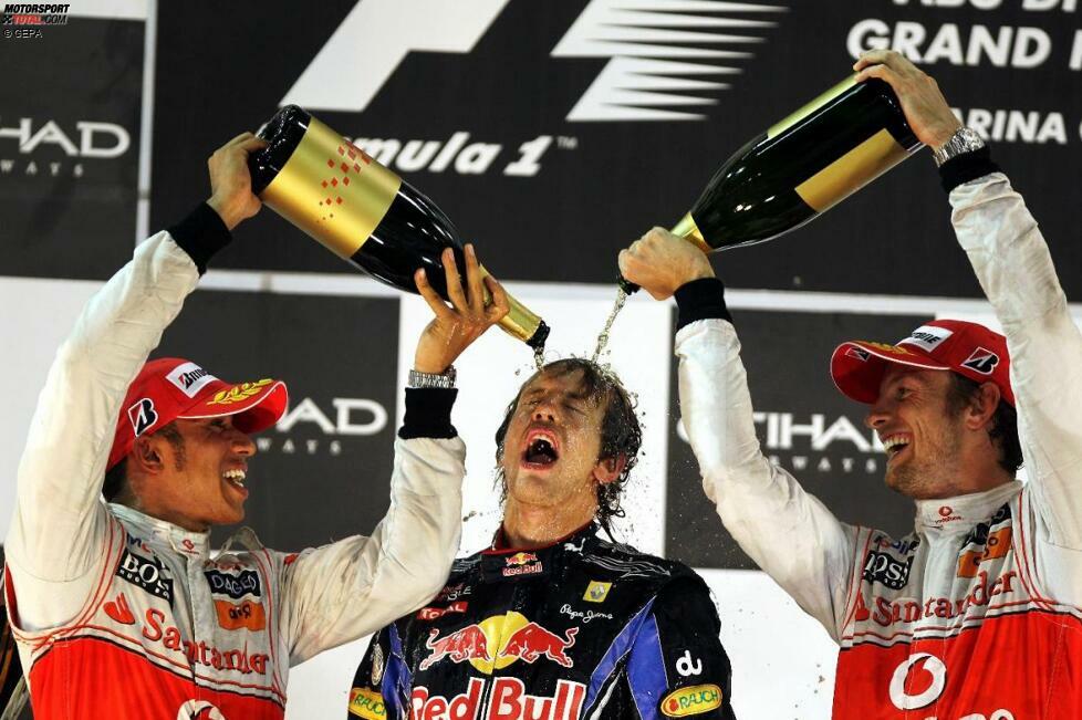 Damit stand fest: Sebastian Vettel ist der jüngste Weltmeister der Formel-1-Geschichte! 