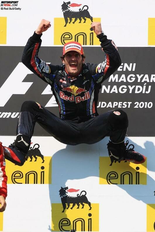 Jubeln durften in Ungarn andere. Red-Bull-Pilot Mark Webber setzte seinen Höhenflug mit dem vierten Saisonsieg fort. Der Australier führt nun die Gesamtwertung an und geht als Favorit auf den Weltmeistertitel in die verbleibenden Rennen nach der Sommerpause.