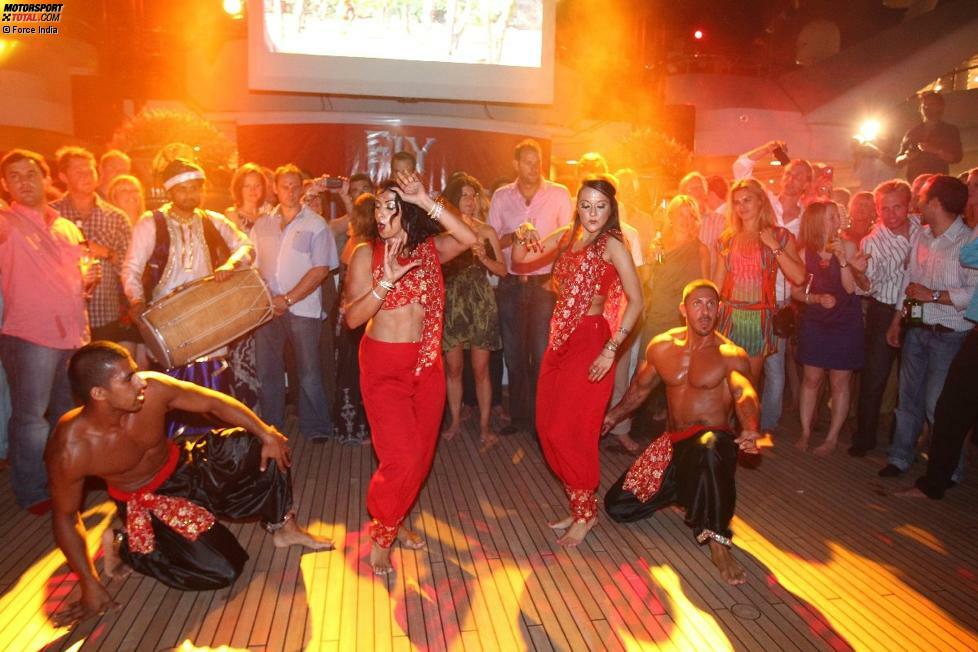 Eine der extravagantesten Partys schmeißt jedes Jahr Force-India-Miteigentümer Vijay Mallya auf seiner Jacht Indian Empress.