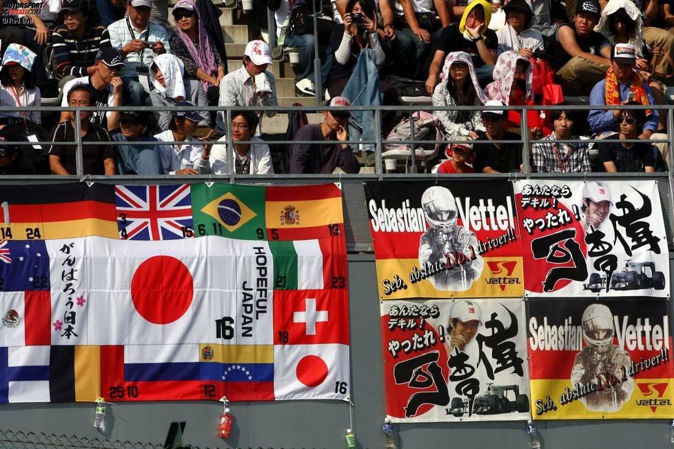Und die Japaner sind bekanntlich Formel-1-verrückt, wie man in Suzuka an jeder Ecke spüren kann.