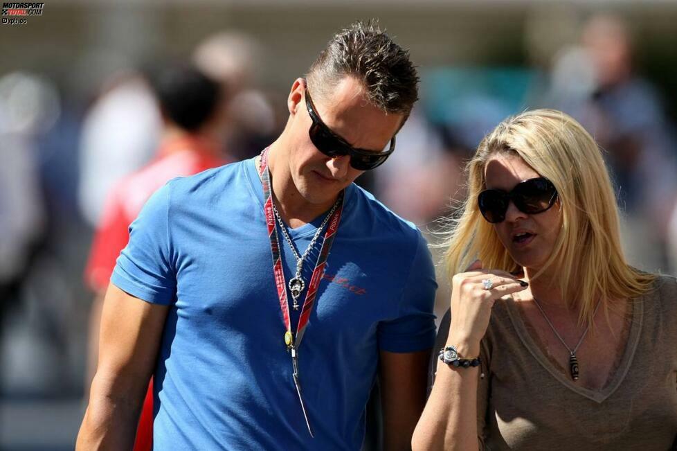 Michael Schumacher mit Ehefrau Corinna.