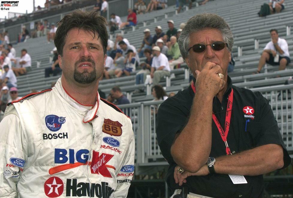 Michael und Mario Andretti: Beide holten für Newman/Haas Racing einen IndyCar-Titel. Mario 1984, Michael 1991