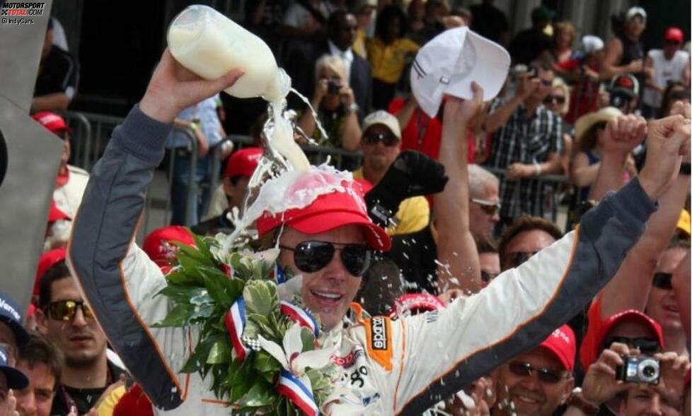 2011 schafft Dan Wheldon im Team von Bryan Herta seinen zweiten Sieg beim Indy 500