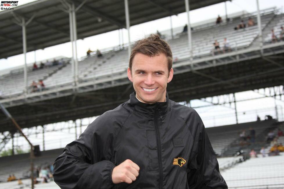 2009 und 2010 fuhr Dan Wheldon in Indianapolis jeweils auf Platz zwei