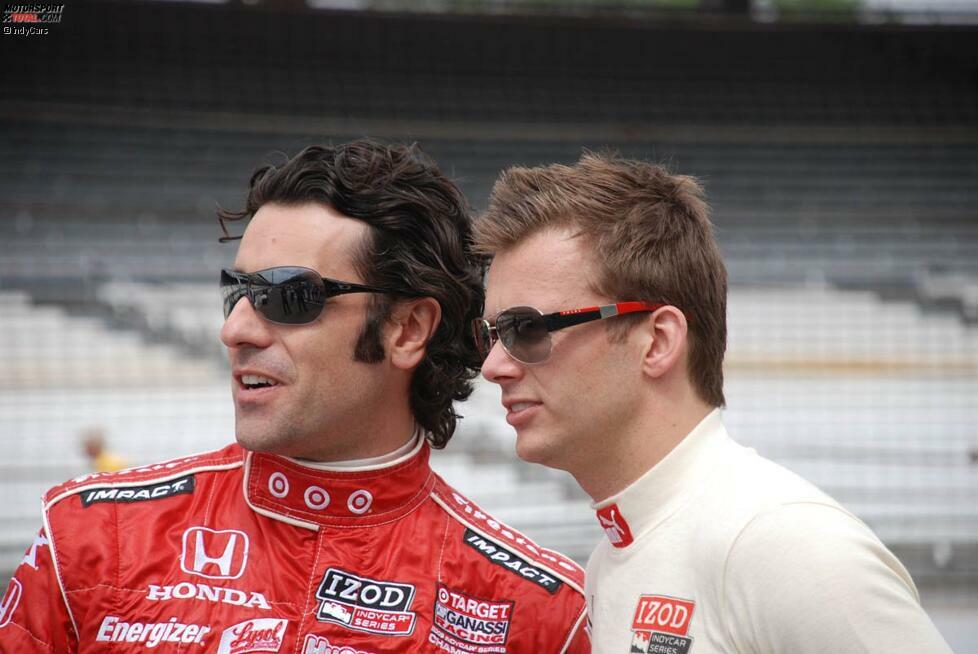 Dario Franchitti und Dan Wheldon kannten sich aus Kindheitstagen