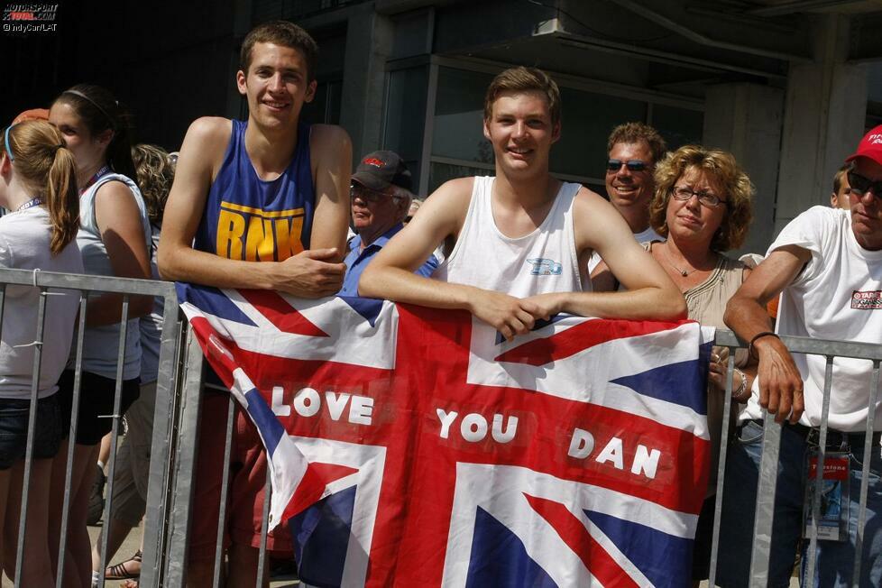 Indy 500, Mai 2012: Die Fans werden Dan Wheldon nicht vergessen