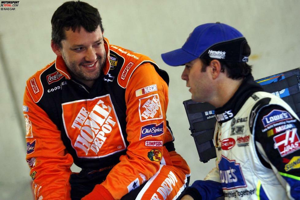 2006 muss Stewart das NASCAR-Zepter an Jimmie Johnson übergeben - für genau fünf Jahre...