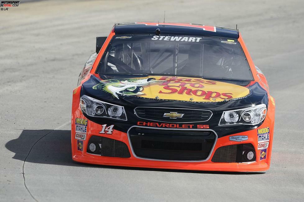 Stewarts bestes Ergebnis nach seiner eigenen Verletzung und dem Tod von Kevin Ward Jr. ist Platz vier im Oktober 2014 in Martinsville.