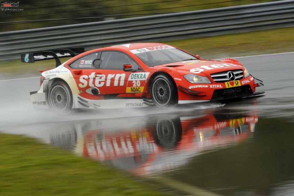 Lange auf Tauchstation, seit dem Rennen auf dem Norisring oben auf: Ausgerechnet als Mercedes schwächelte, kam Robert Wickens in Form und war in einzelnen Sessions bester Pilot seiner Marke - noch vor Gary Paffett.