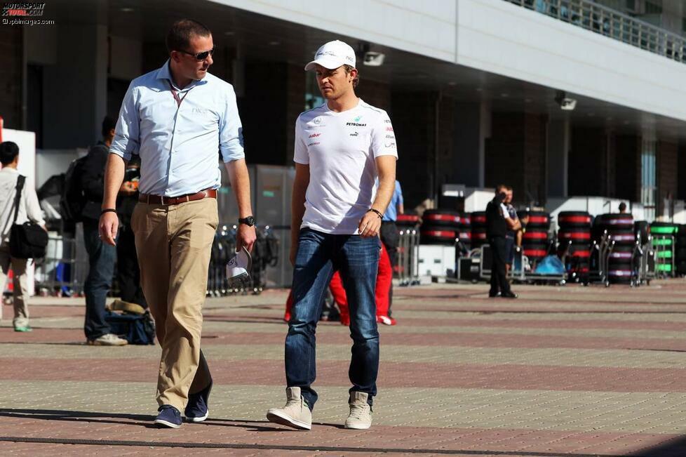Georg Nolte kümmert sich um die PR-Arbeit von Nico Rosberg. Sein Vorgänger Karsten Streng hat sich inzwischen im Marketingbereich selbstständig gemacht.