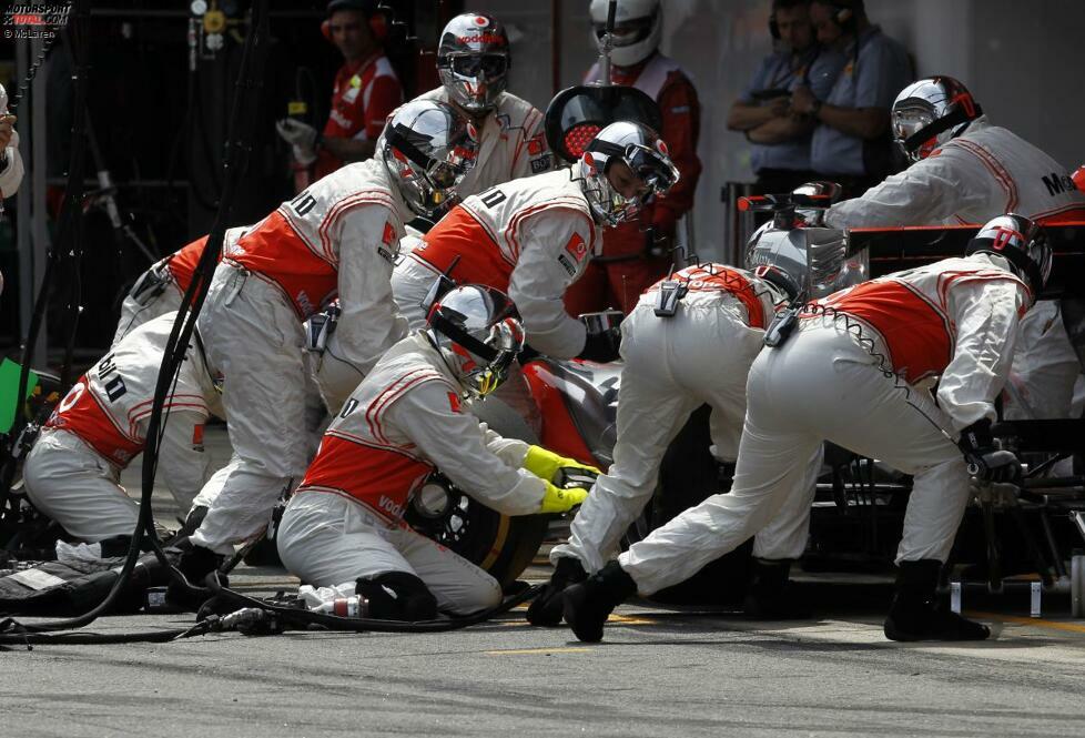 Bei McLaren wurde diesmal besonderes Augenmerk auf den 