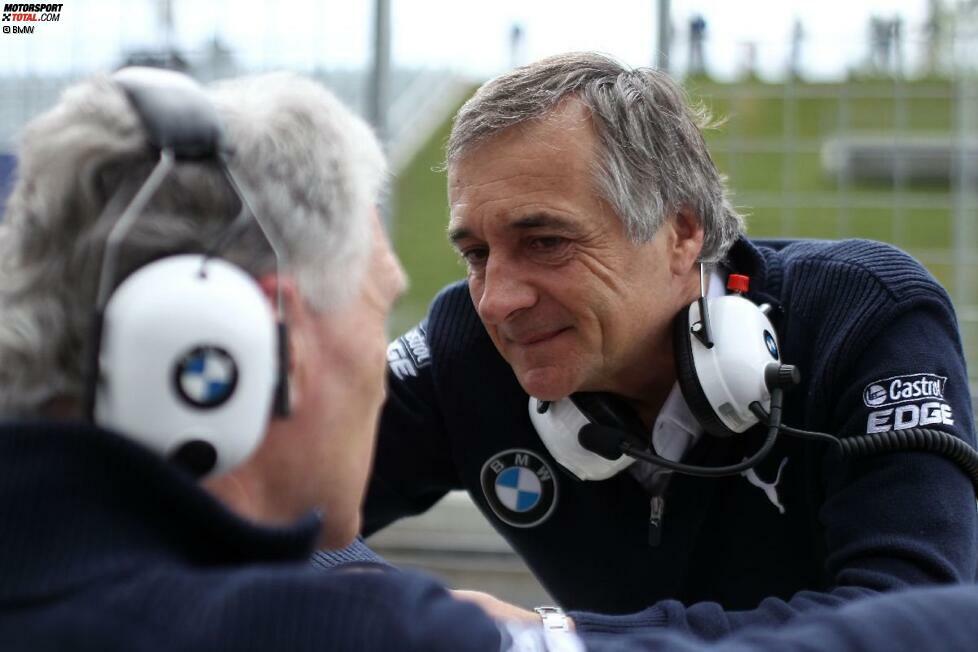 Alter Hase mit neuem Projekt: Schnitzer-Teamchef Charly Lamm ist der Mann hinter den Erfolgen Bruno Spenglers.