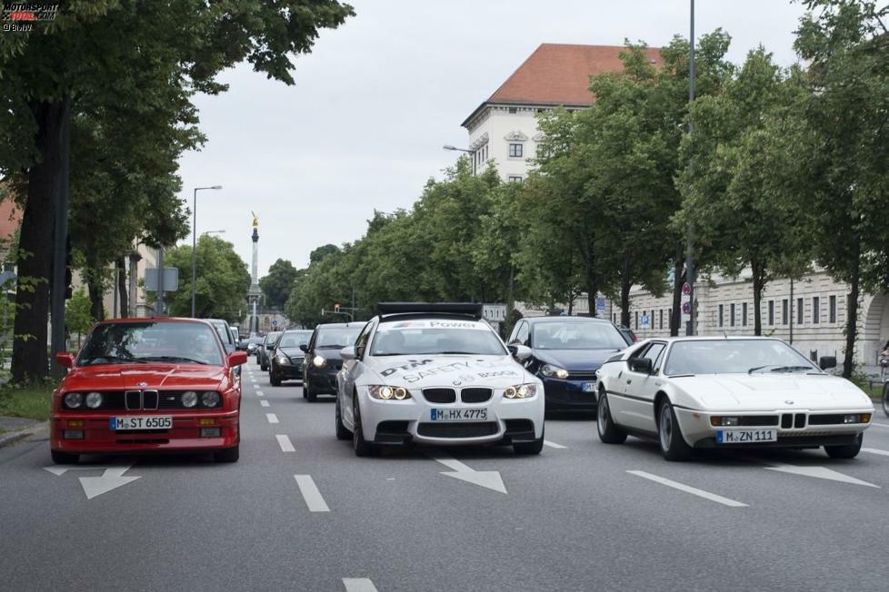 BMW betonte bei der DTM-Rückkehr auch die historischen Wurzeln des Motorsport-Engagements der Marke.