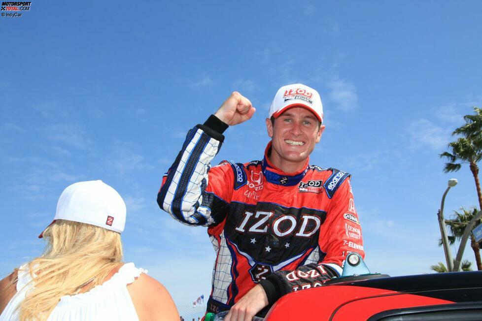 2010 dann der Wechsel zu Andretti Autosport und der Sieg beim Klassiker von Long Beach