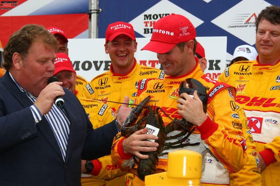Loudon 2011: Abstauber-Sieg im Chaos-Rennen von New Hampshire, als die Rennleitung das Rennen bei feuchter Piste freigab