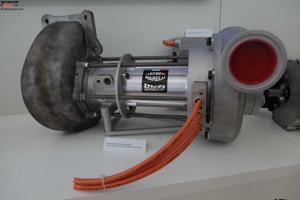 Ebenfalls ab 2014: Zusätzlicher ERS-H-Turbogenerator zur Energierückgewinnung.