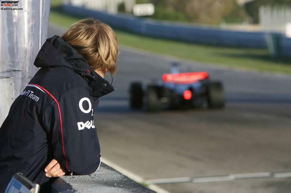 Der sehnsüchtige Blick: Wenn ich groß bin, will ich auch mal Formel-1-Rennfahrer werden.