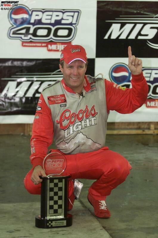 2001: Im August gelingt Sterling Marlin in Michigan in einem Ganassi-Dodge der erste Erfolg nach der Rückkehr in die NASCAR.