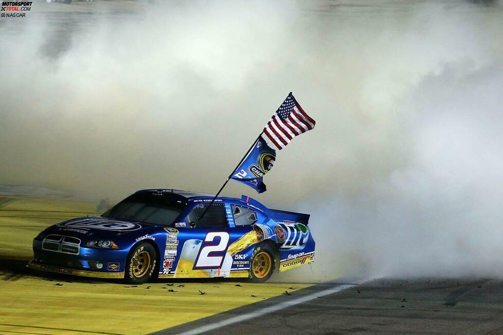 2012: Brad Keselowski gewinnt in einem Dodge Charger den NASCAR-Titel - und doch muss sich Dodge mangels Spitzenteams zum zweiten Mal nach 1971 aus der NASCAR verabschieden.