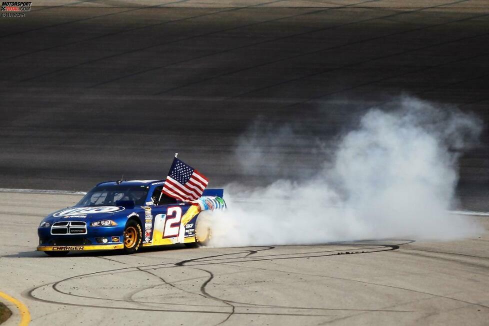 Chase-Auftakt in Chicagoland: Brad Keselowski überrumpelt Jimmie Johnson und gewinnt - die erste Kampfansage von 