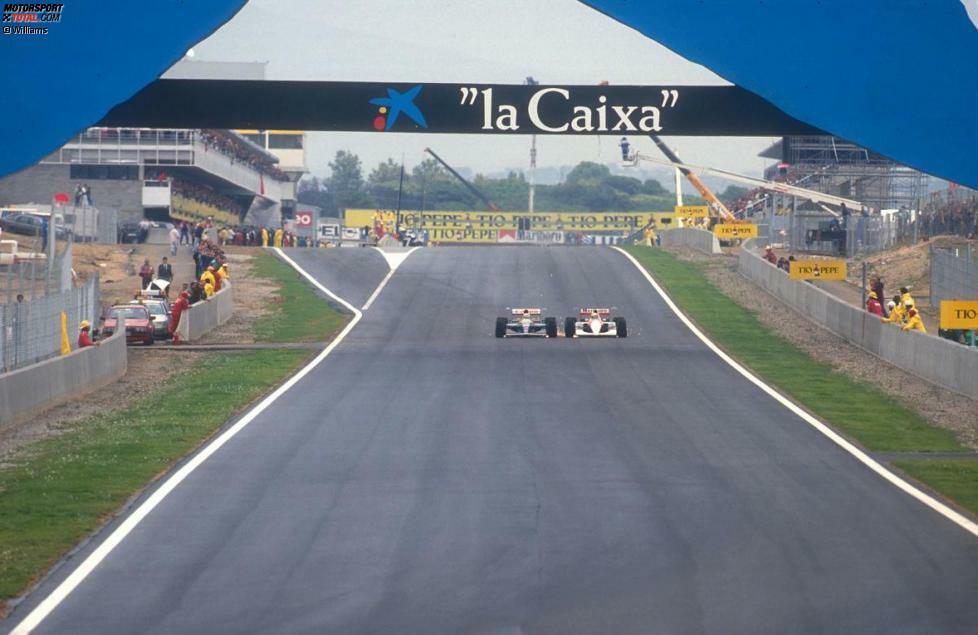 Mansell vs. Senna, Barcelona 1991.